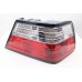 Mercedes E Class W124 Red Clear Crystal Tail Lamp